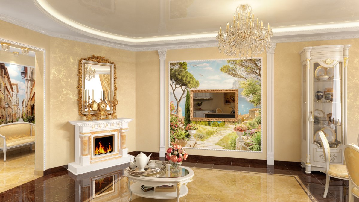 Лепнина в интерьере