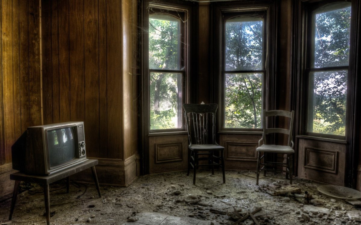 Комната в стиле ретро