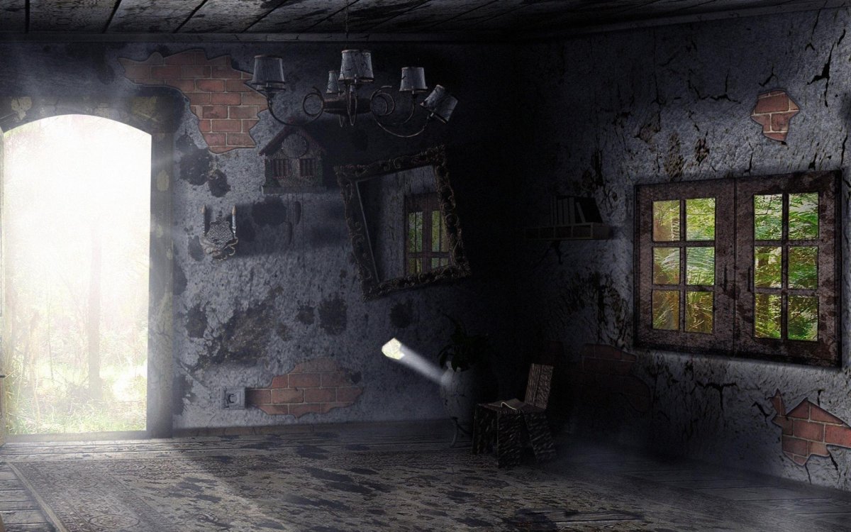 Старые дома внутри