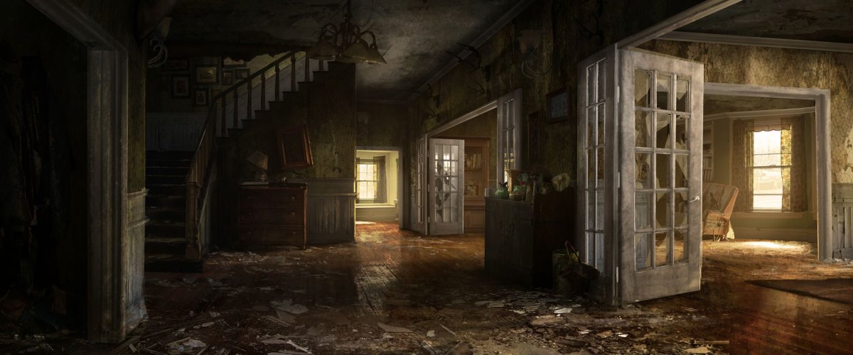 Старая заброшенная комната