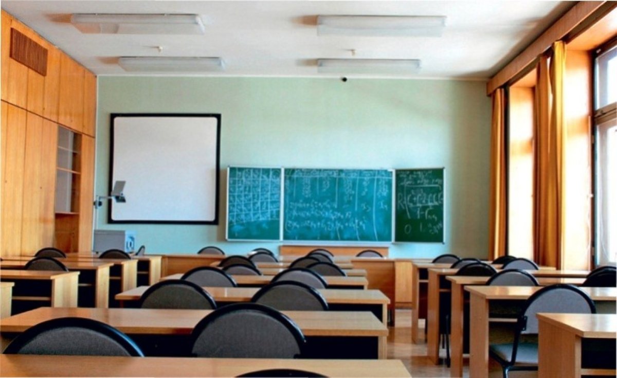 Пустой школьный класс