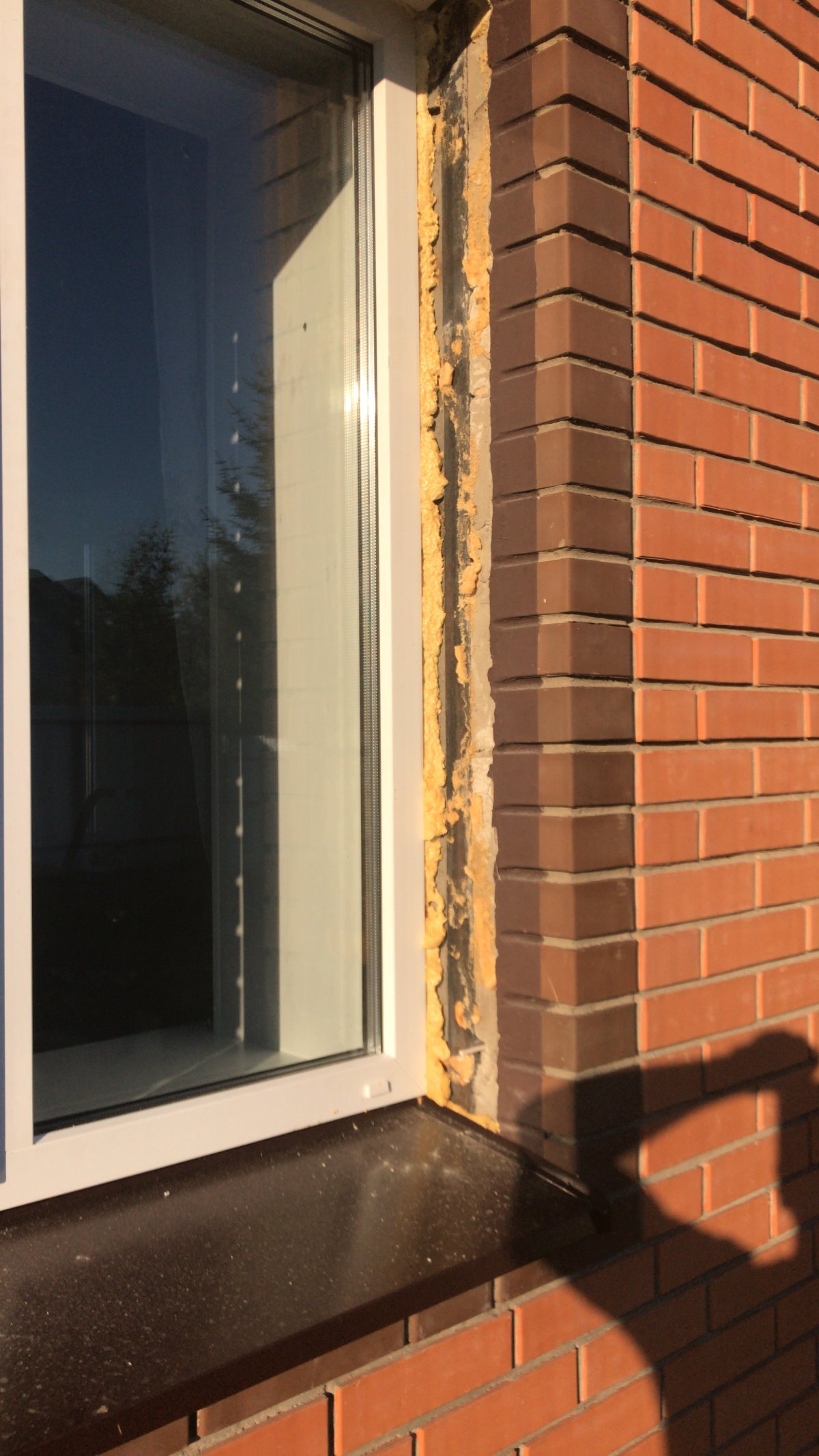 Отделка откосов при термопанелях