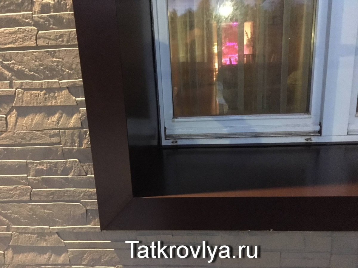 Откосы на фасаде