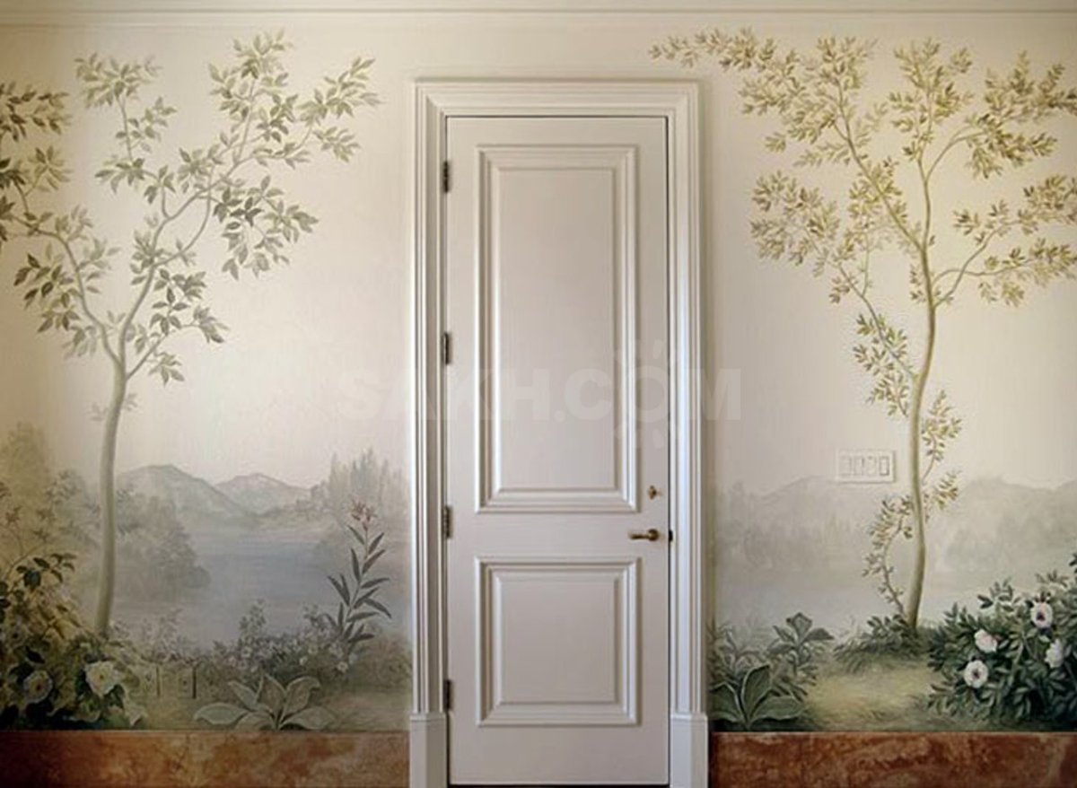 Декор двери