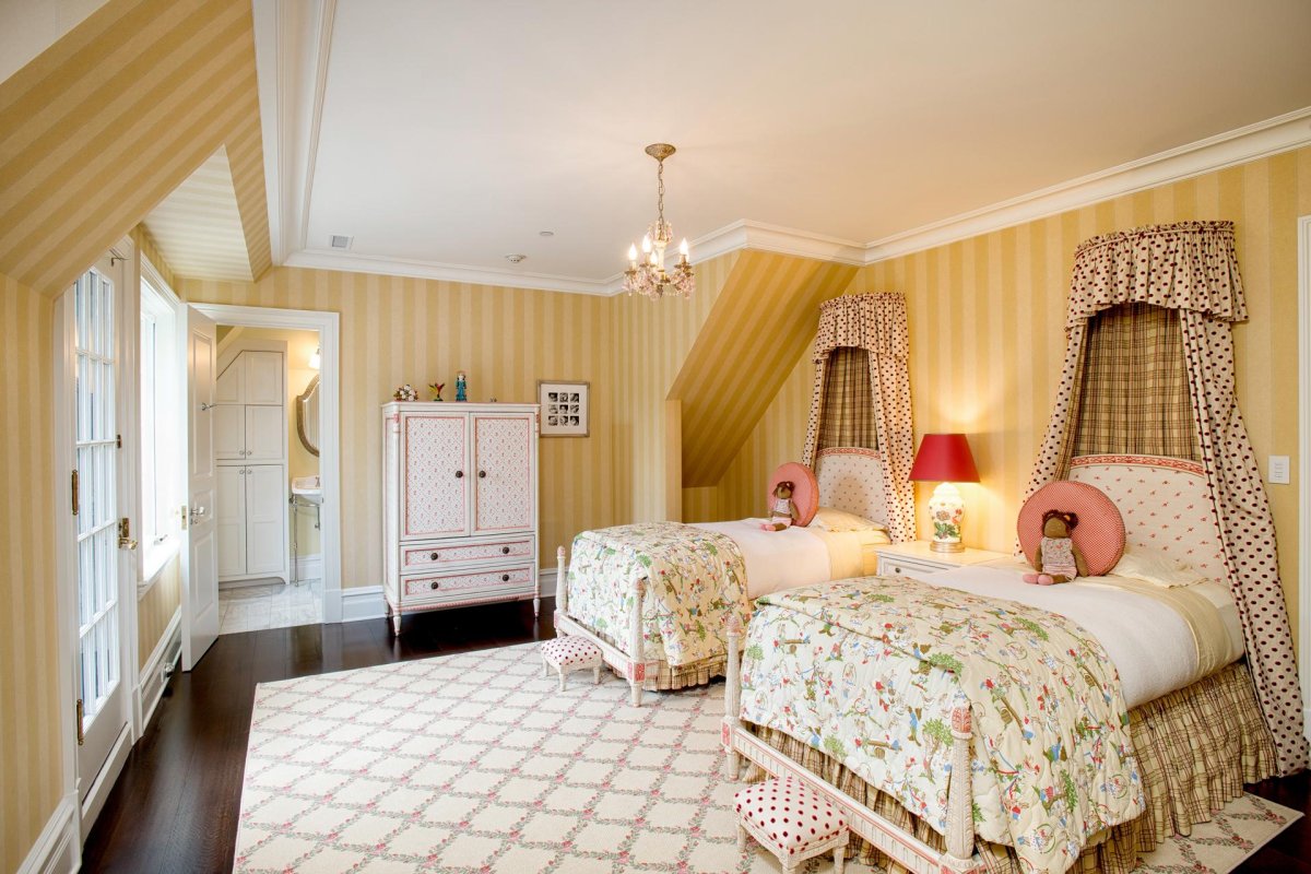 Спальня в английском стиле