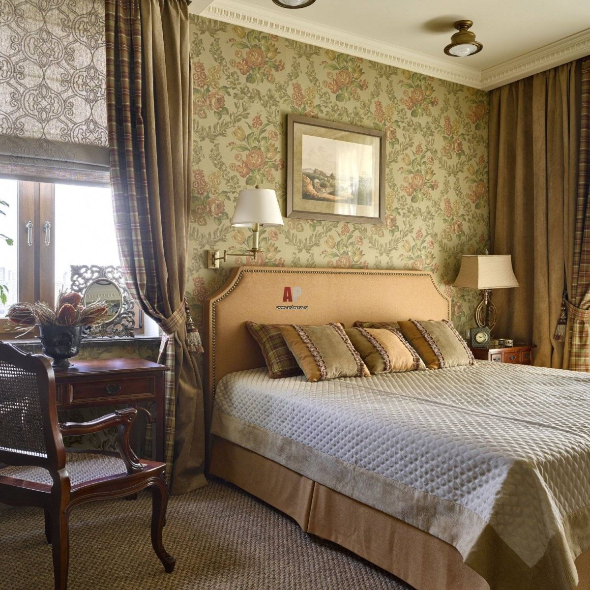 Английский Барокко интерьер Викторианский стиль