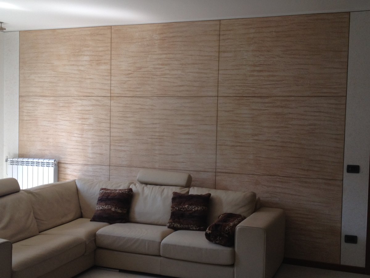 Декоративная штукатурка под дерево