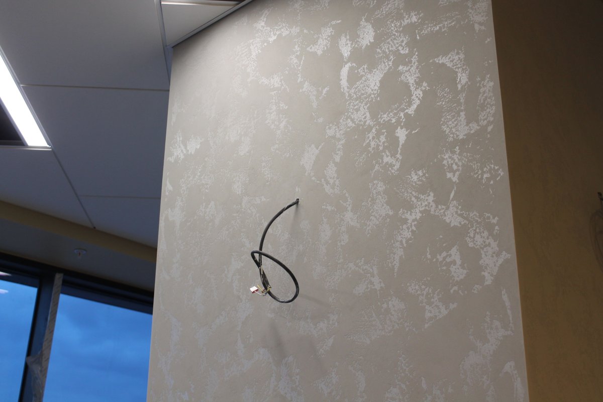 Декоративная штукатурка Травертино карта мира