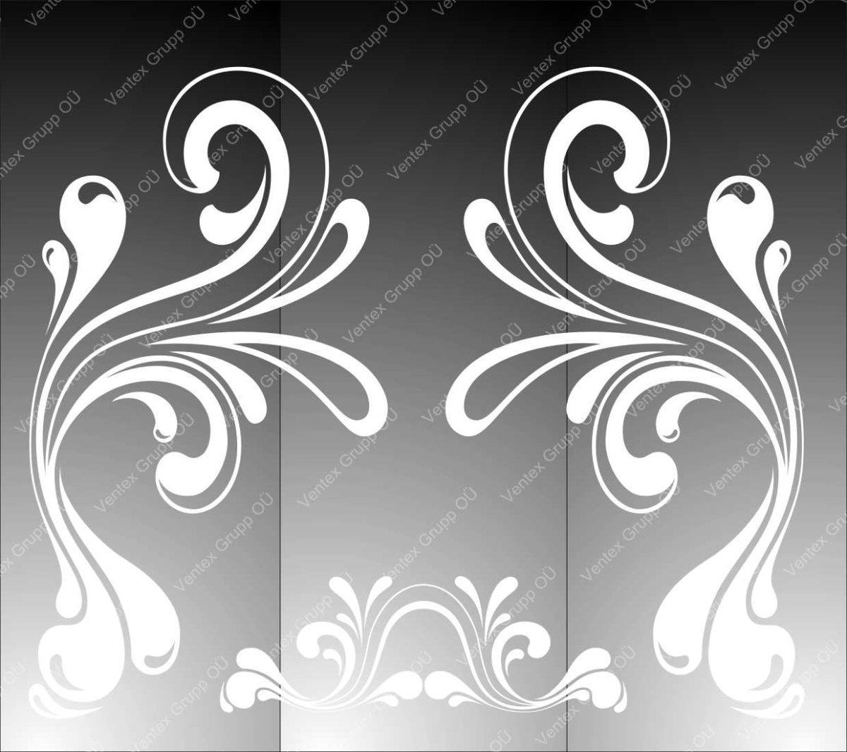 Узоры для шкафа трафарет