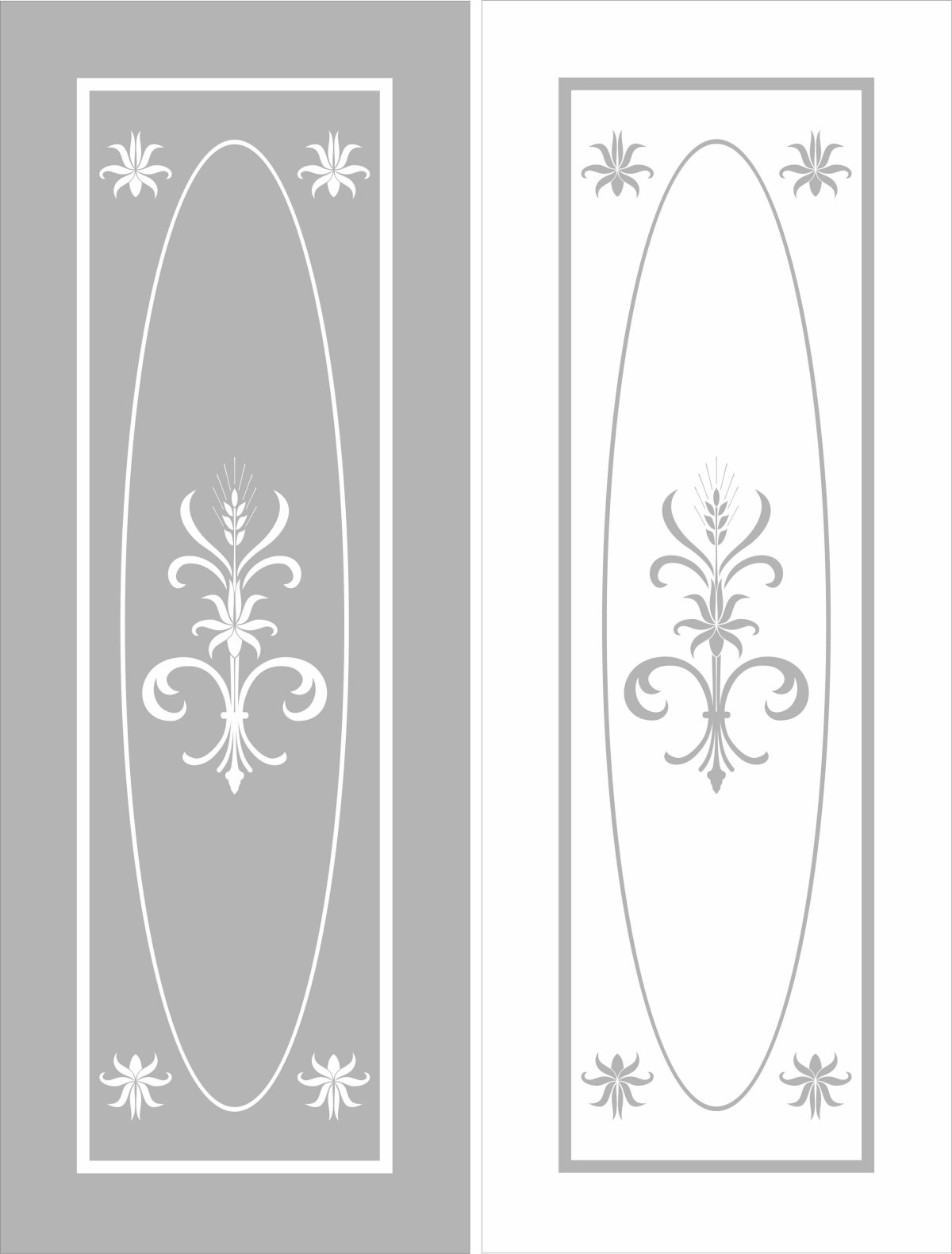 Растительный орнамент на мебели