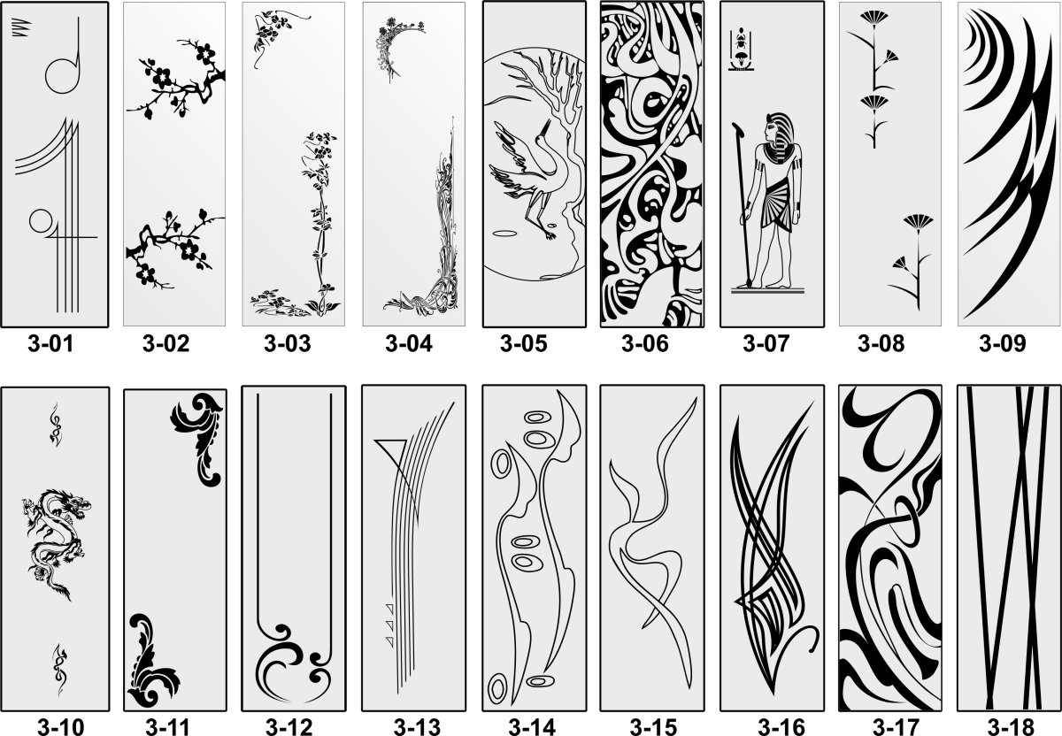 Орнамент для пескоструя