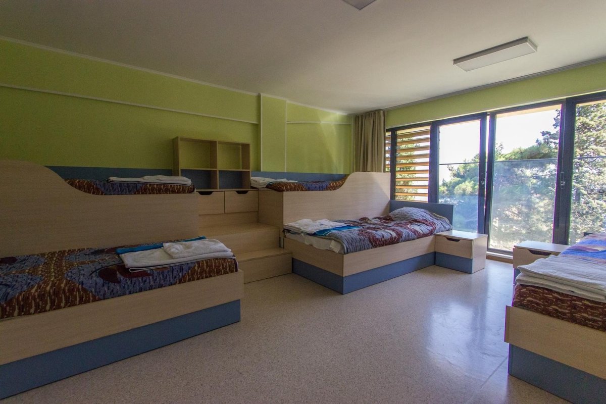 Спальня в лагере