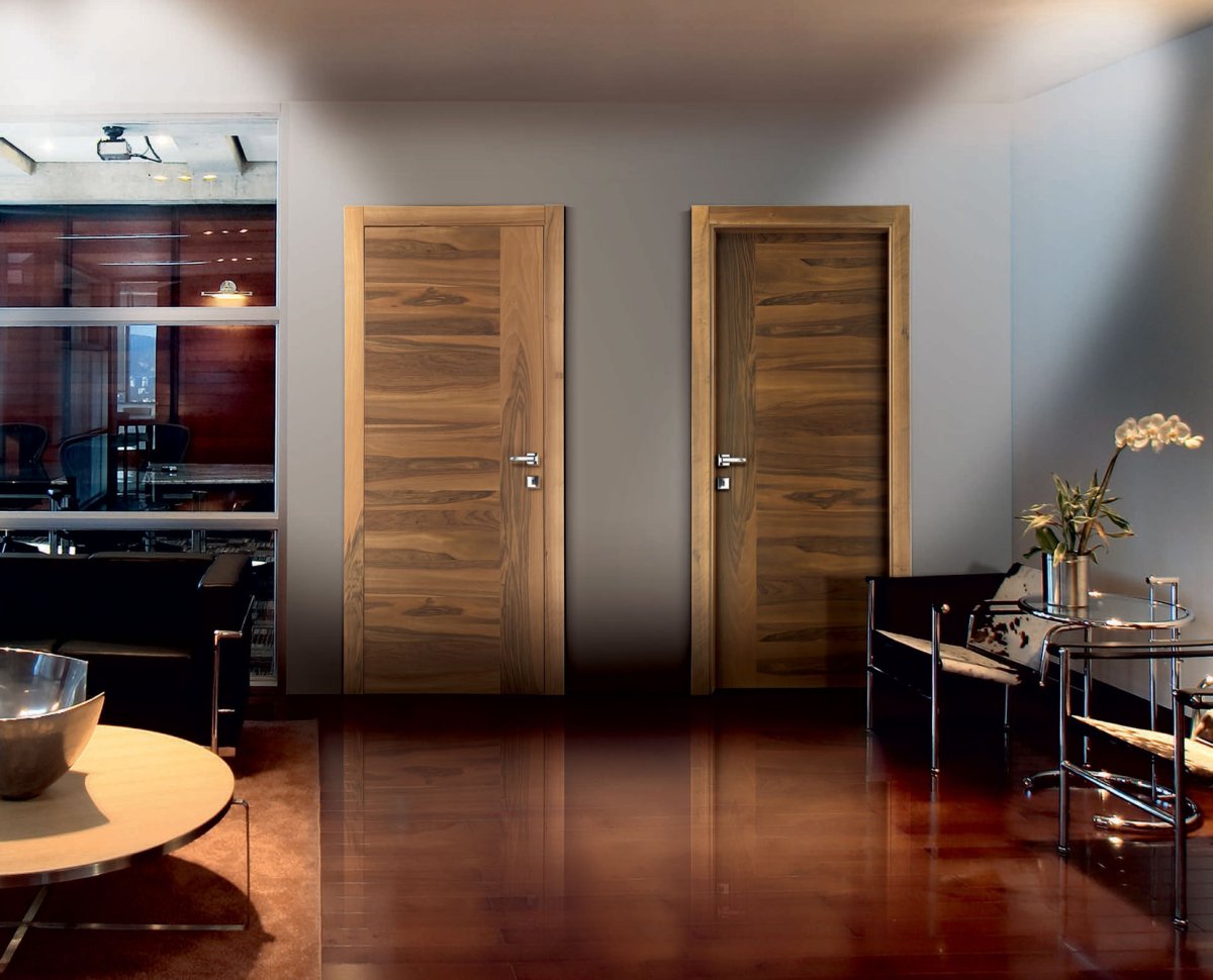 Современные деревянные двери