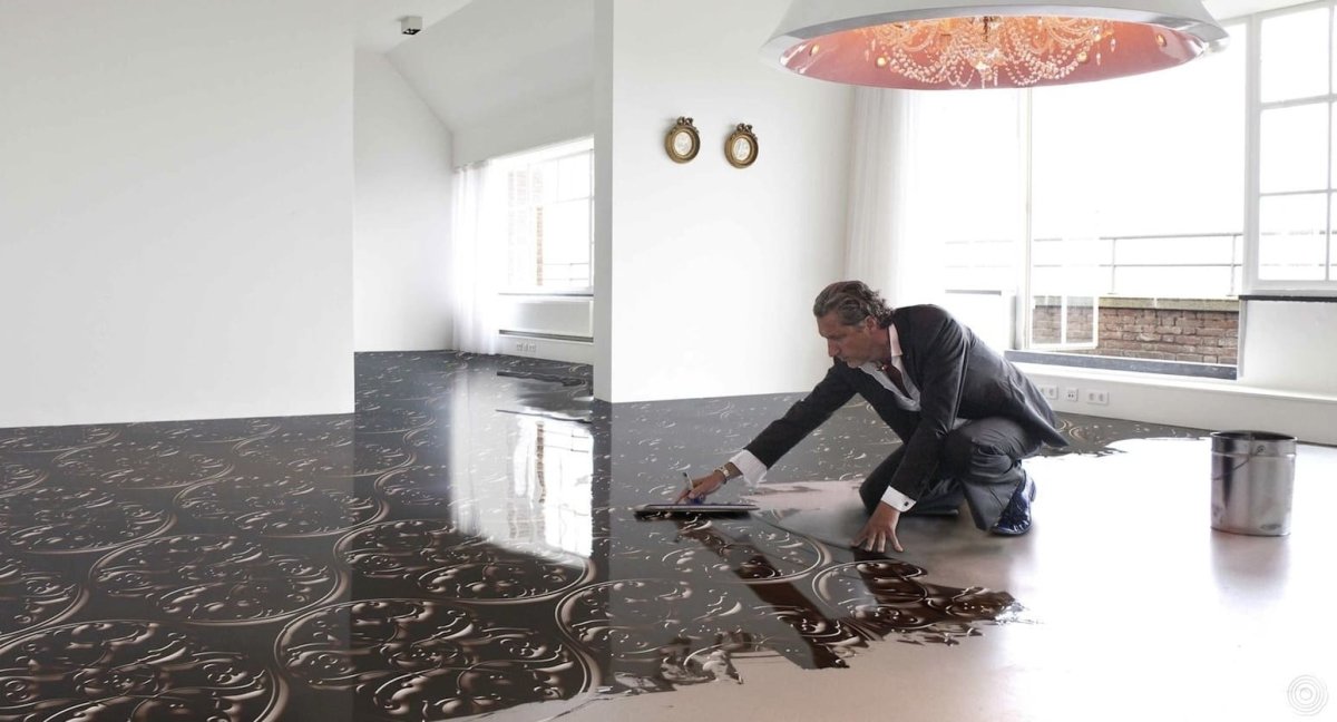 Наливной пол в квартире