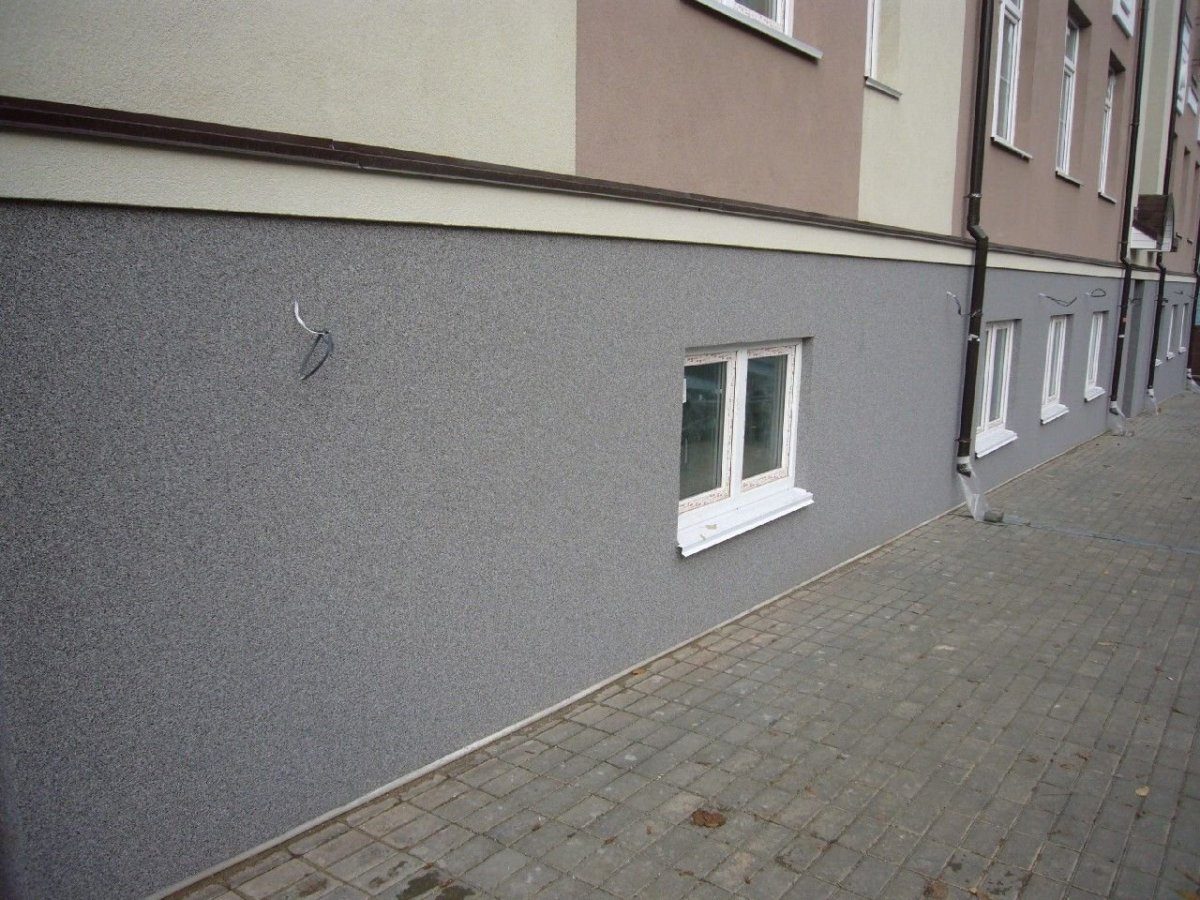 Штукатурка американка на фасаде