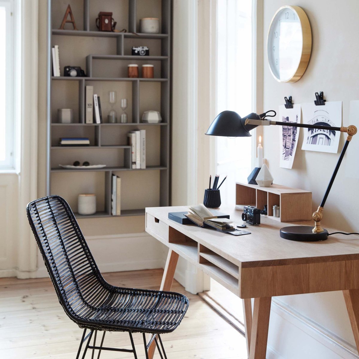 Кабинет в стиле МИД сенчури