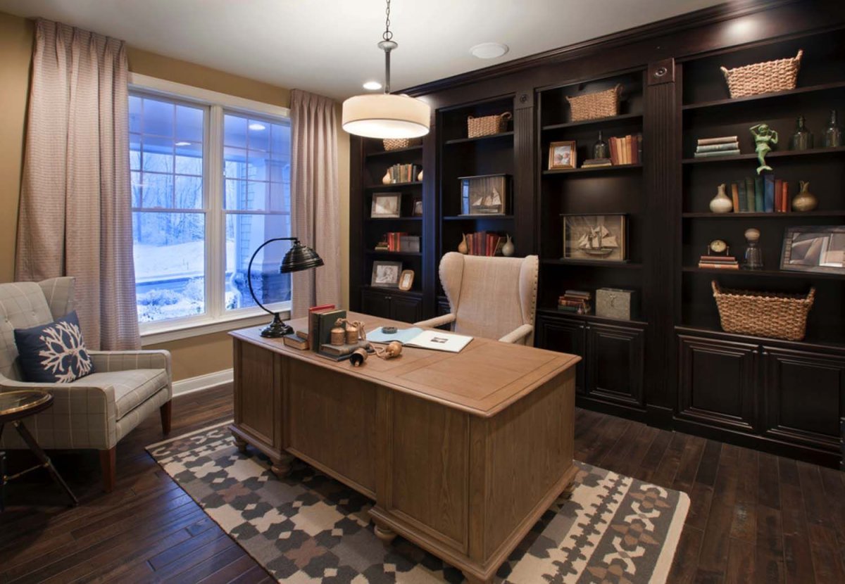 Интерьер домашнего кабинета