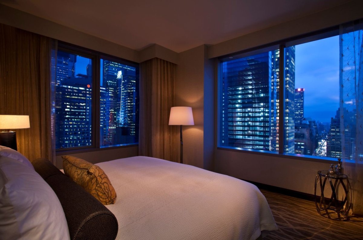 Комната ночью