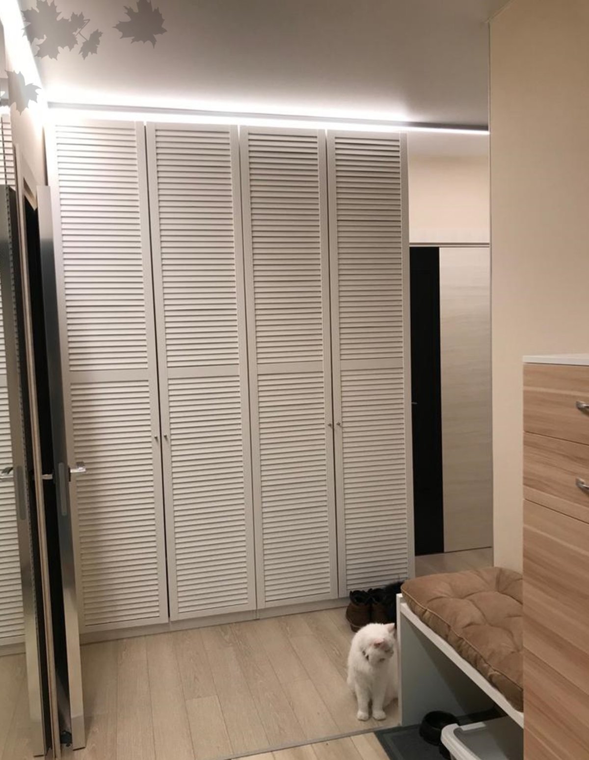 Реечные фасады для шкафов