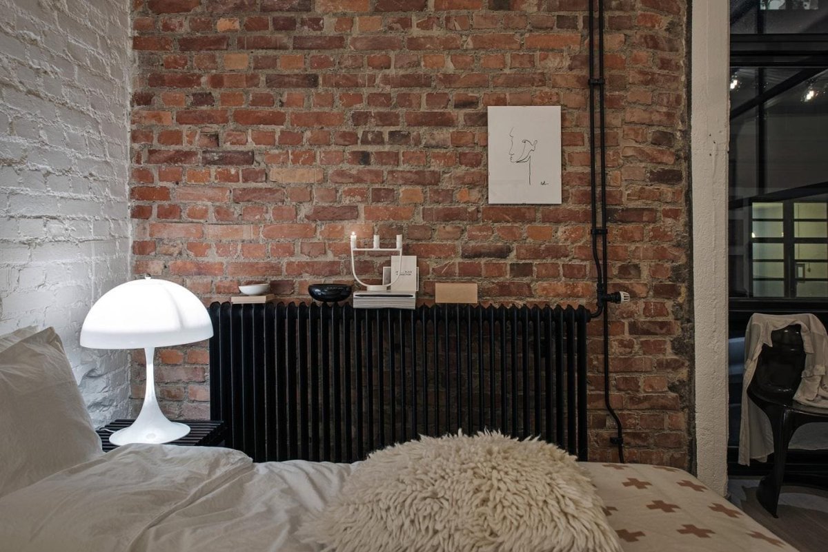 Кирпичная стена лофт