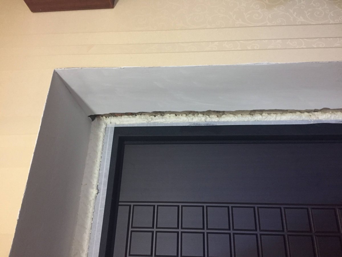 Отделка откосов окон внутри