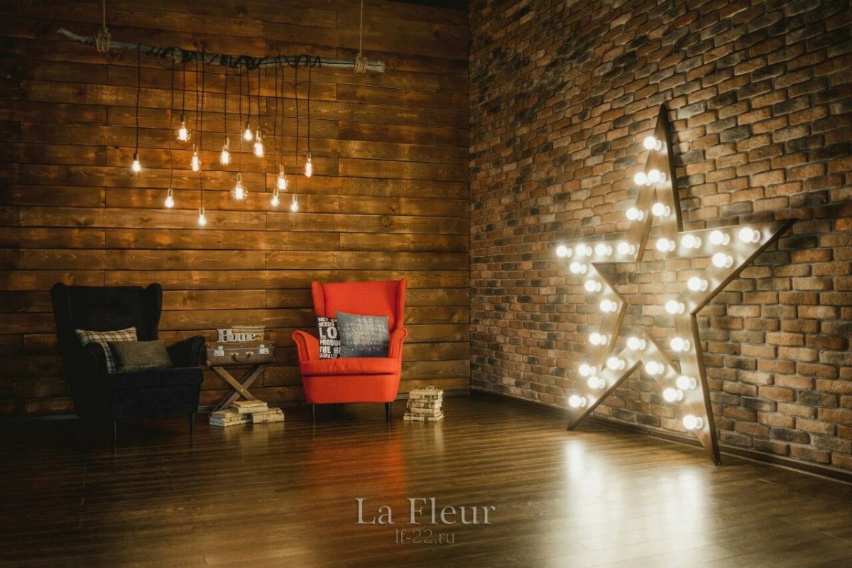 Фотозона кирпичная стена