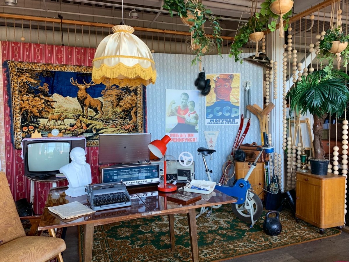 Фотозона Советская квартира