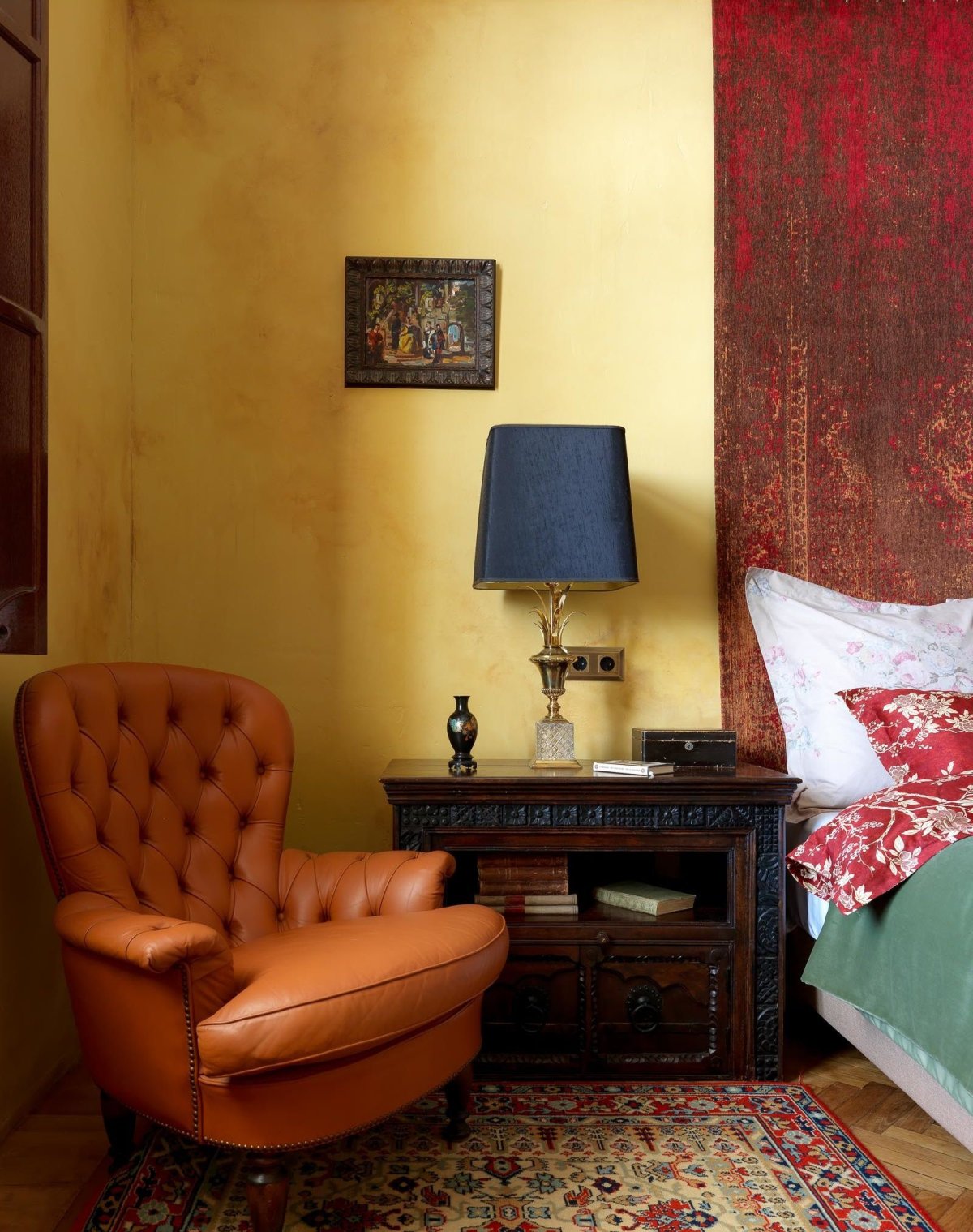 Интерьер комнаты арт