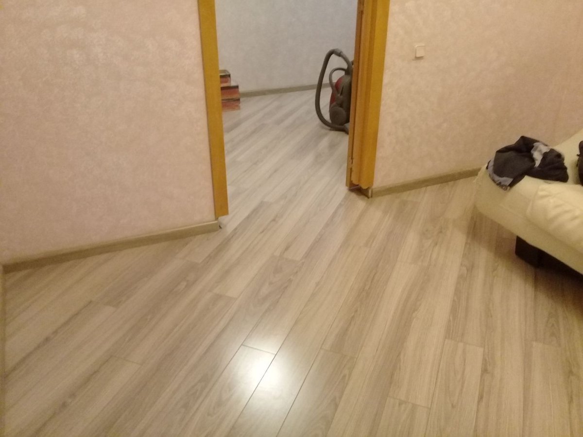Ламинат в квартире без порогов