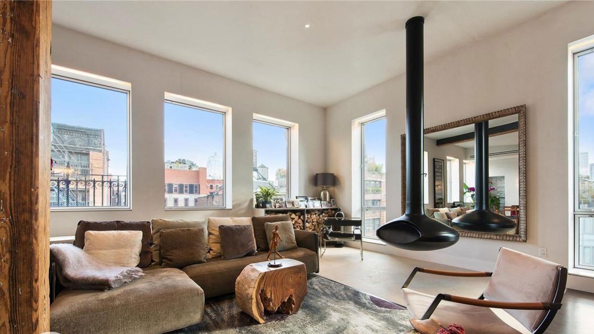 Уютная квартира в Нью-Йорке