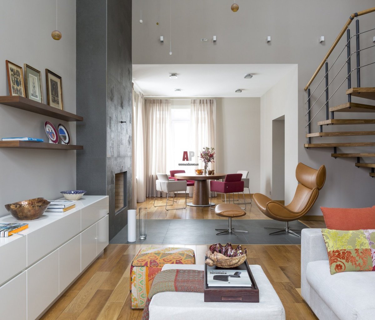 Интерьер дома 200 кв.м