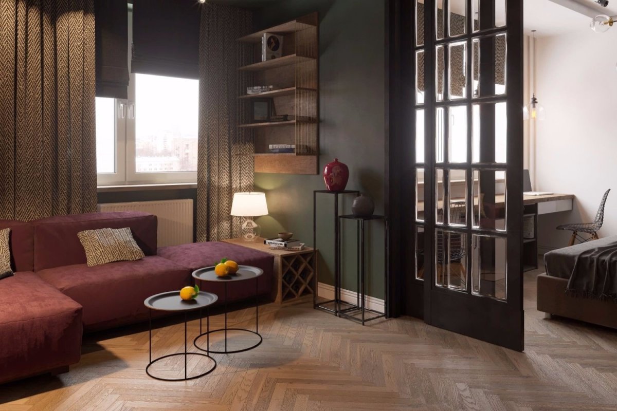 Разделение комнаты на зоны