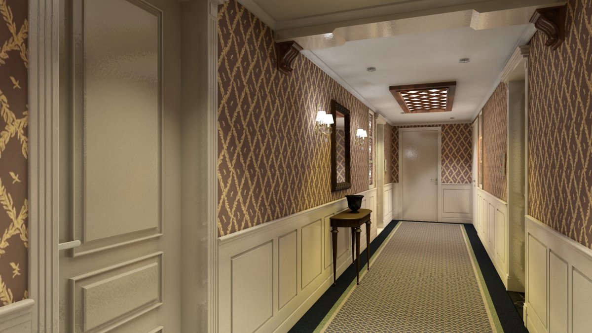 Антивандальные стены в прихожей