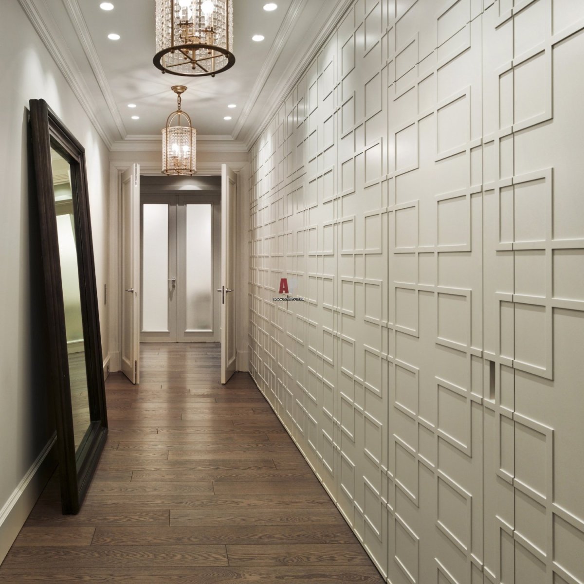 Стеновые панели для коридора