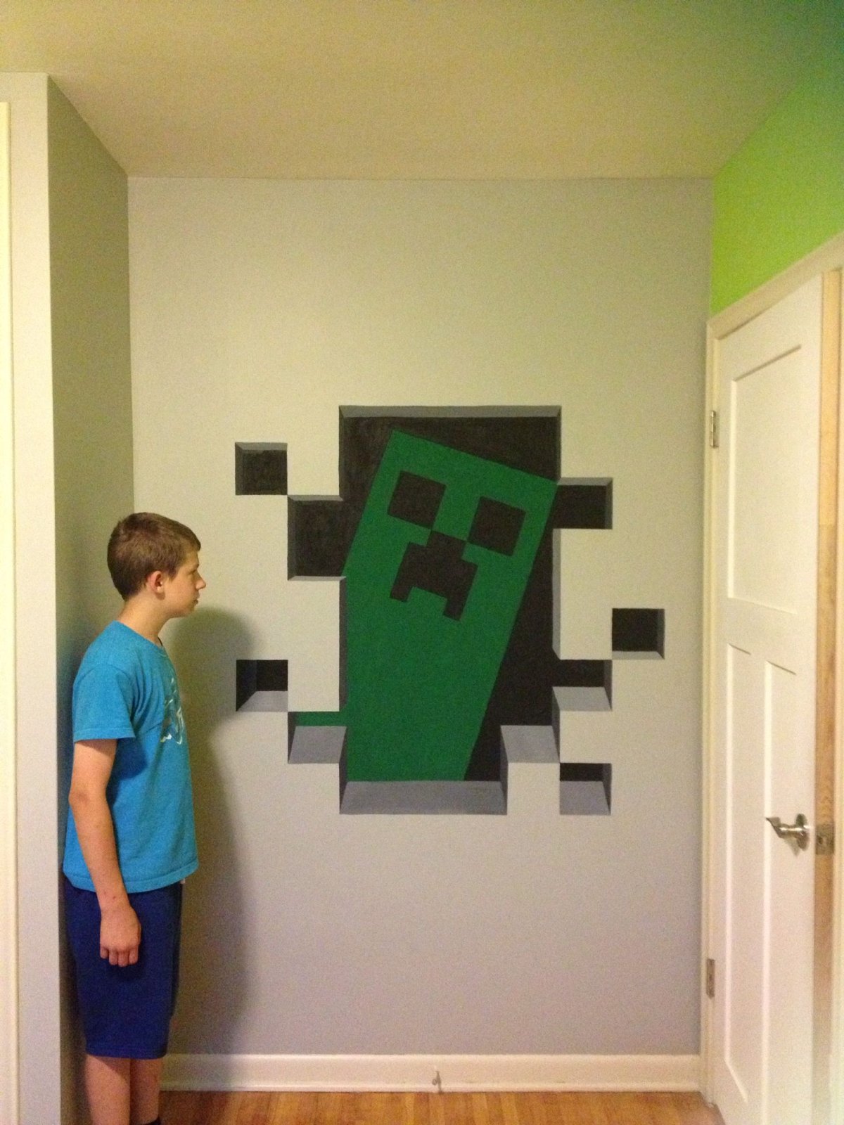 Интерьер в стиле майнкрафт