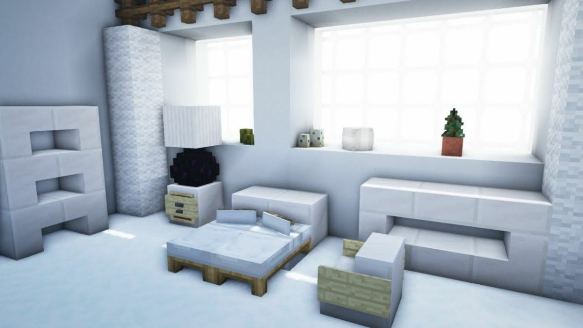 Комната в стиле МАЙНКРАФТА