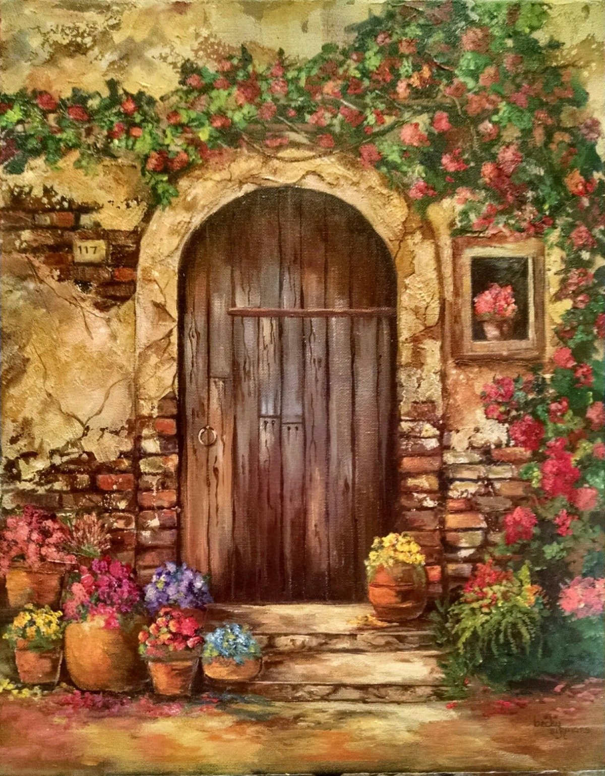 Картины Paul guy Gantner Дворики