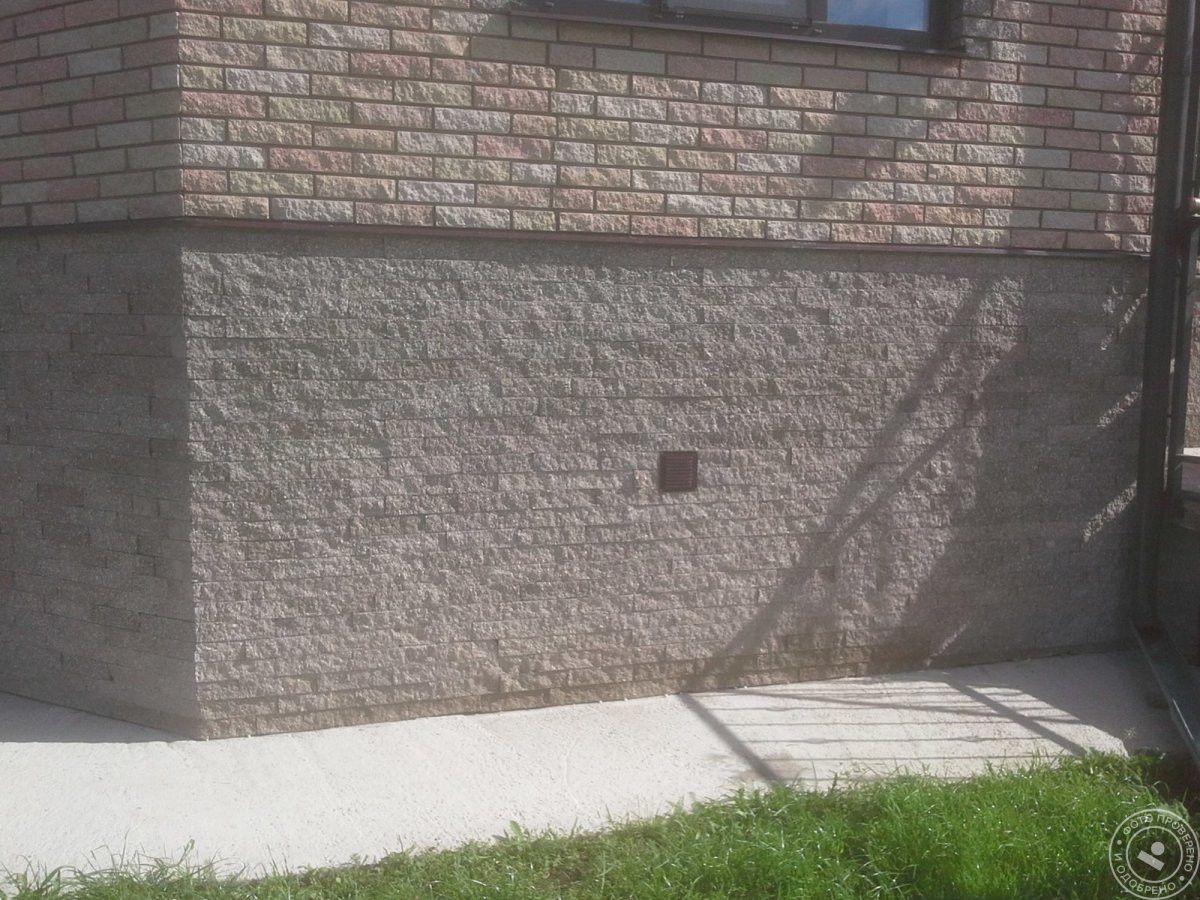 Оштукатуривание цокол