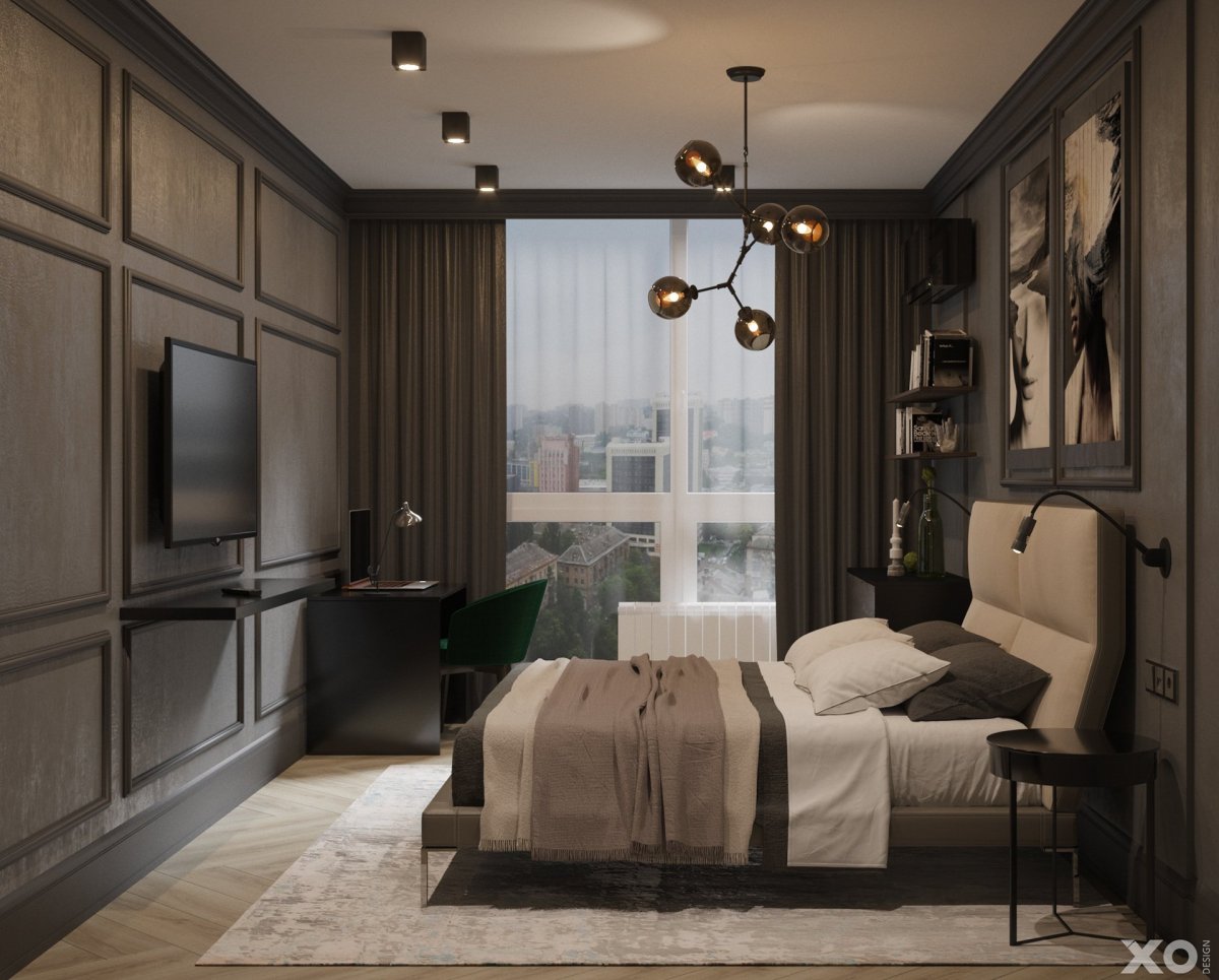 Отделка стен в современном стиле