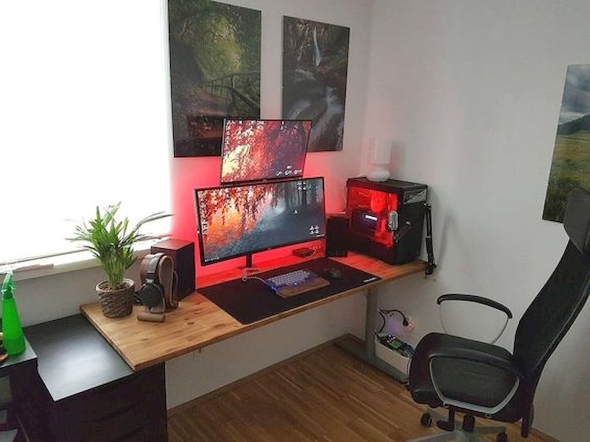 Компьютерная комната дома своими руками