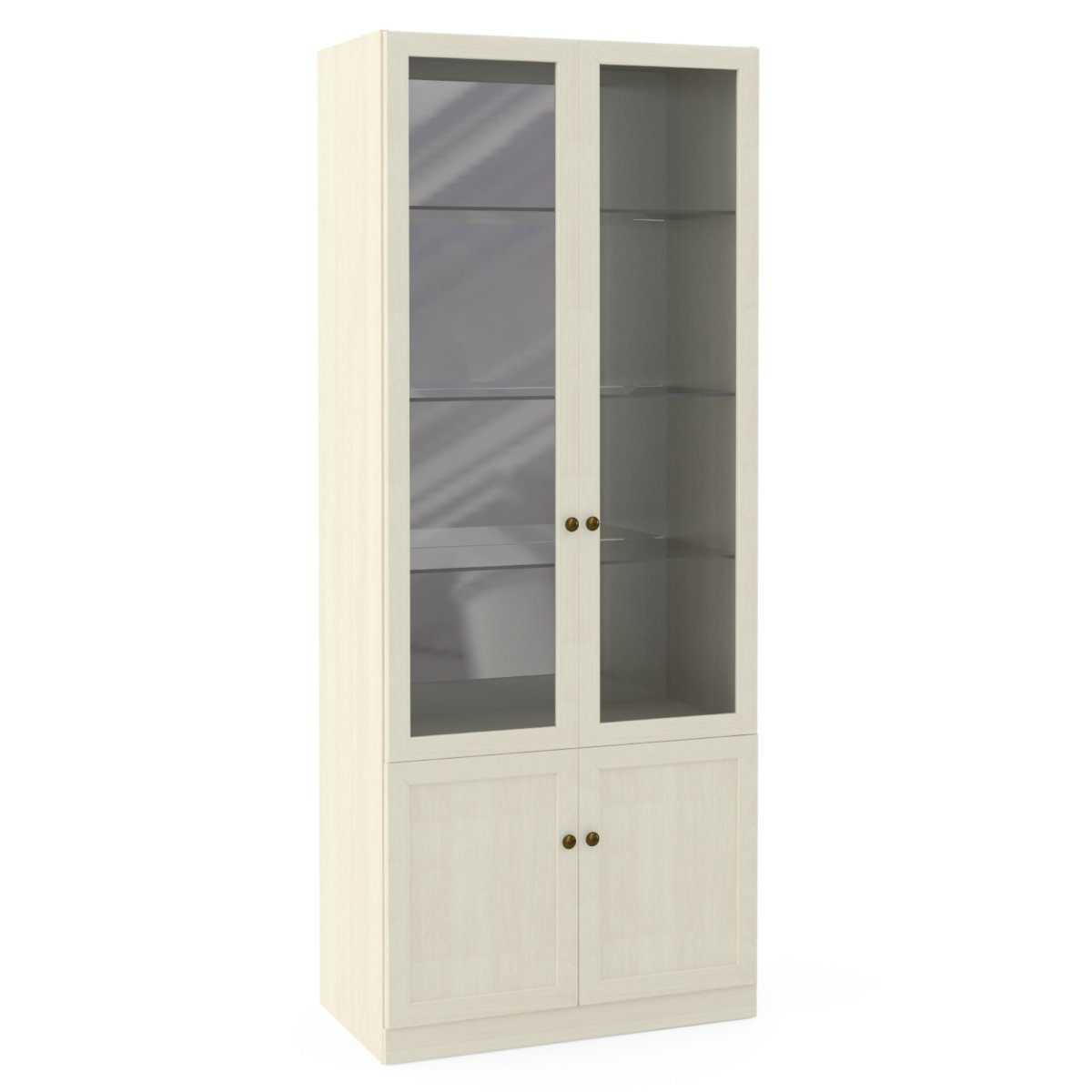 Книжные шкафы со стеклянными дверями