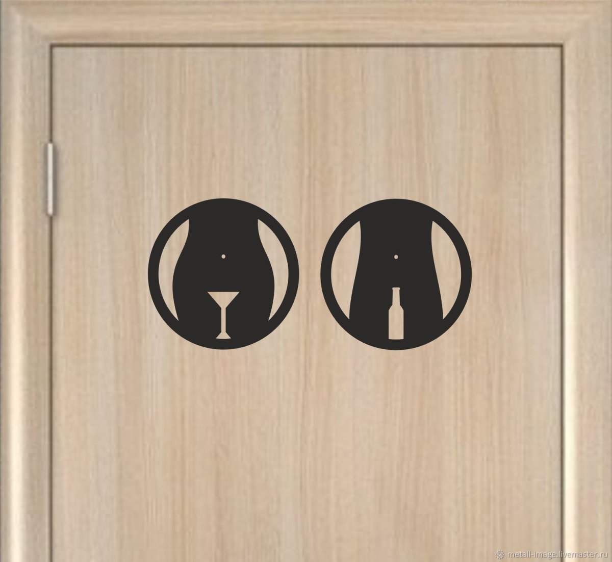 Креативные таблички на туалет