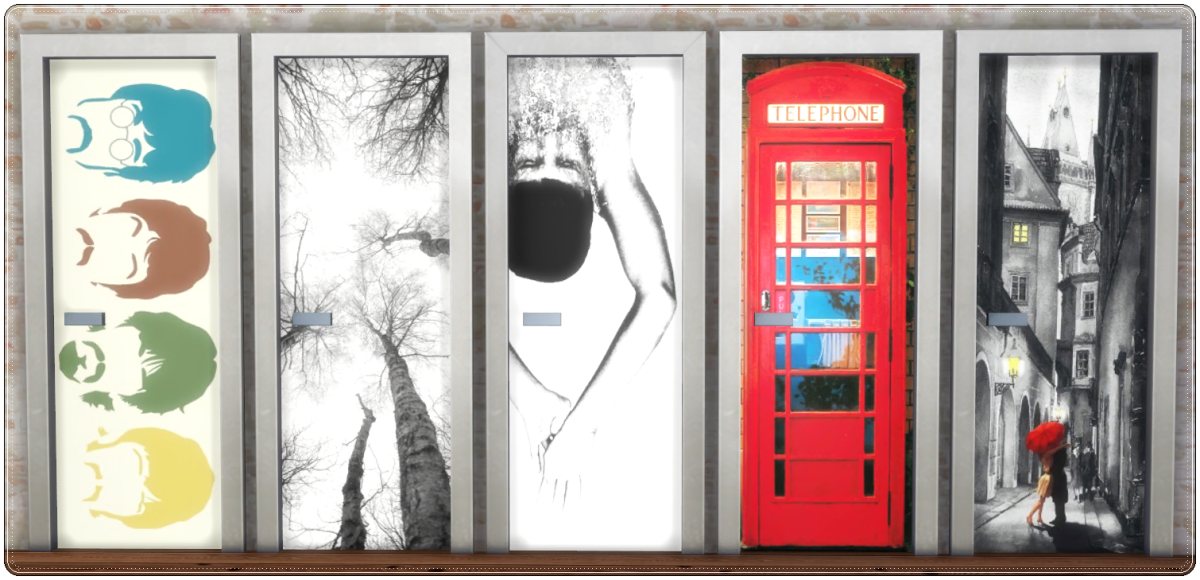 Постер на дверь