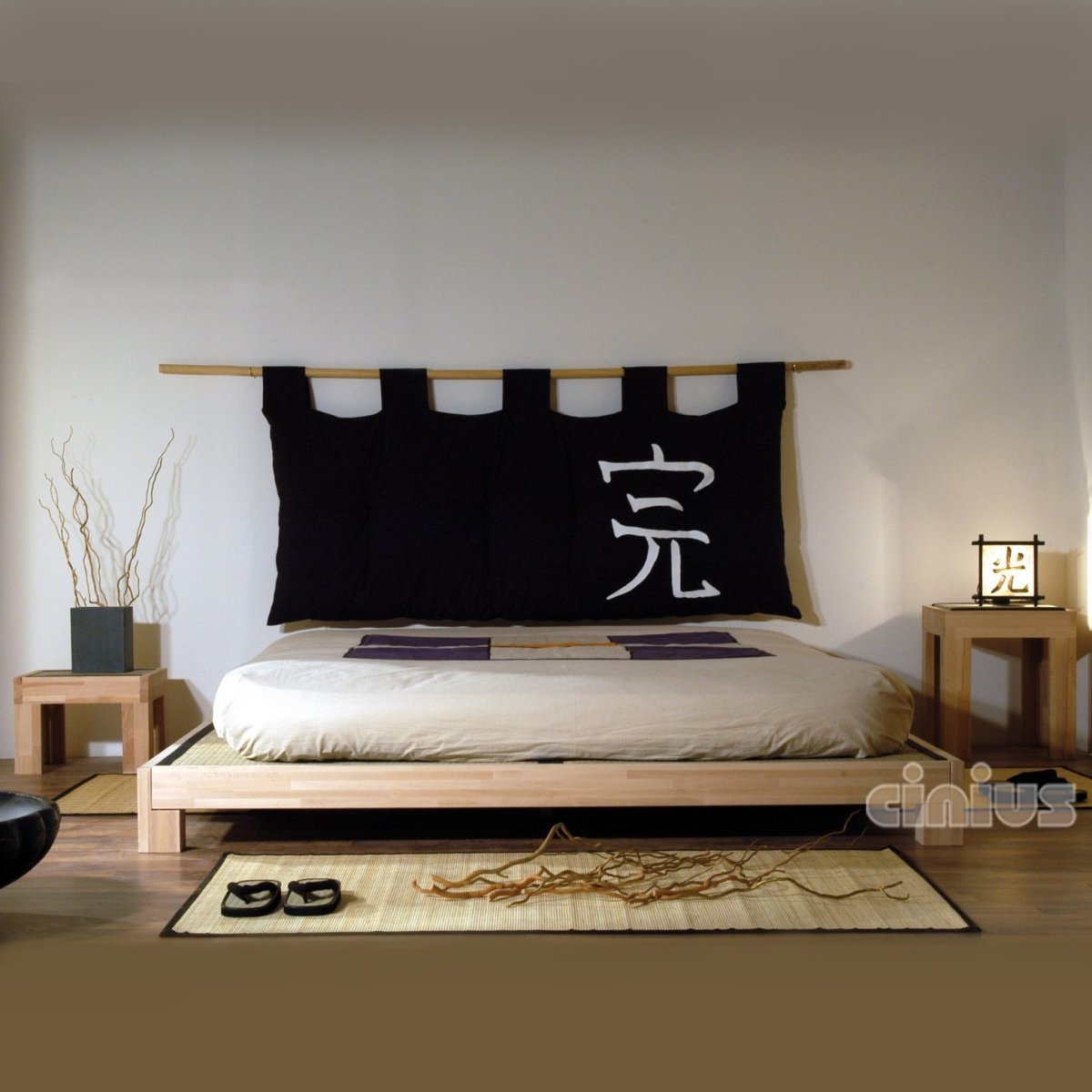 Кровать в японском стиле