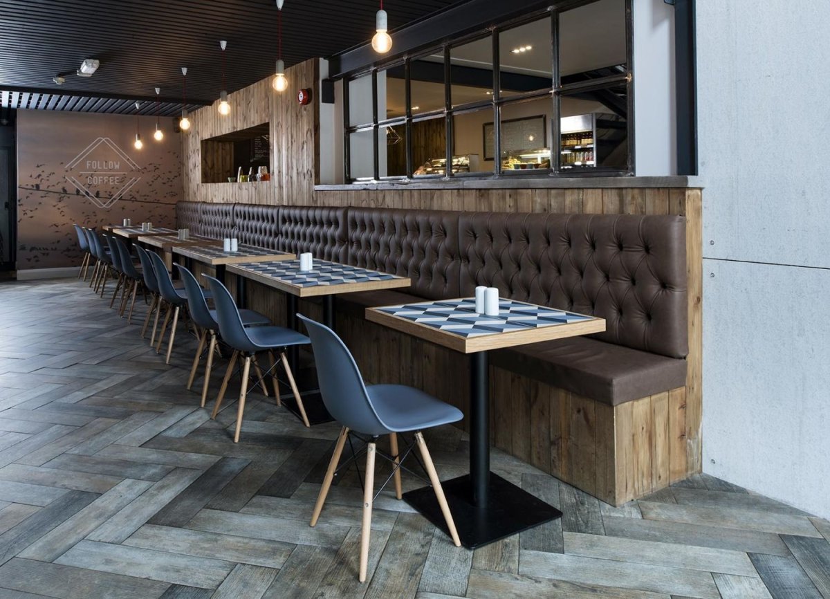 Стиль лофт в кафе и ресторанах