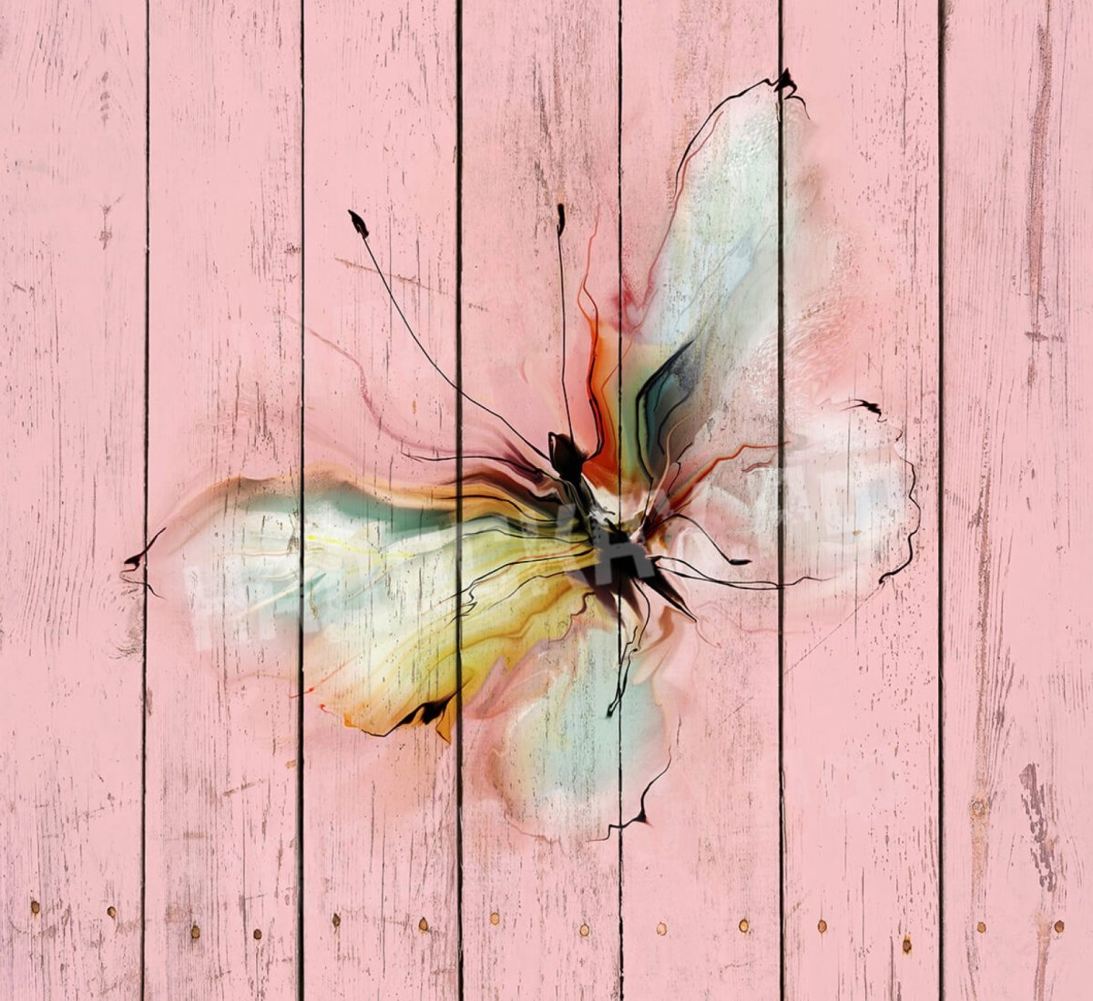 Картины на досках яркие