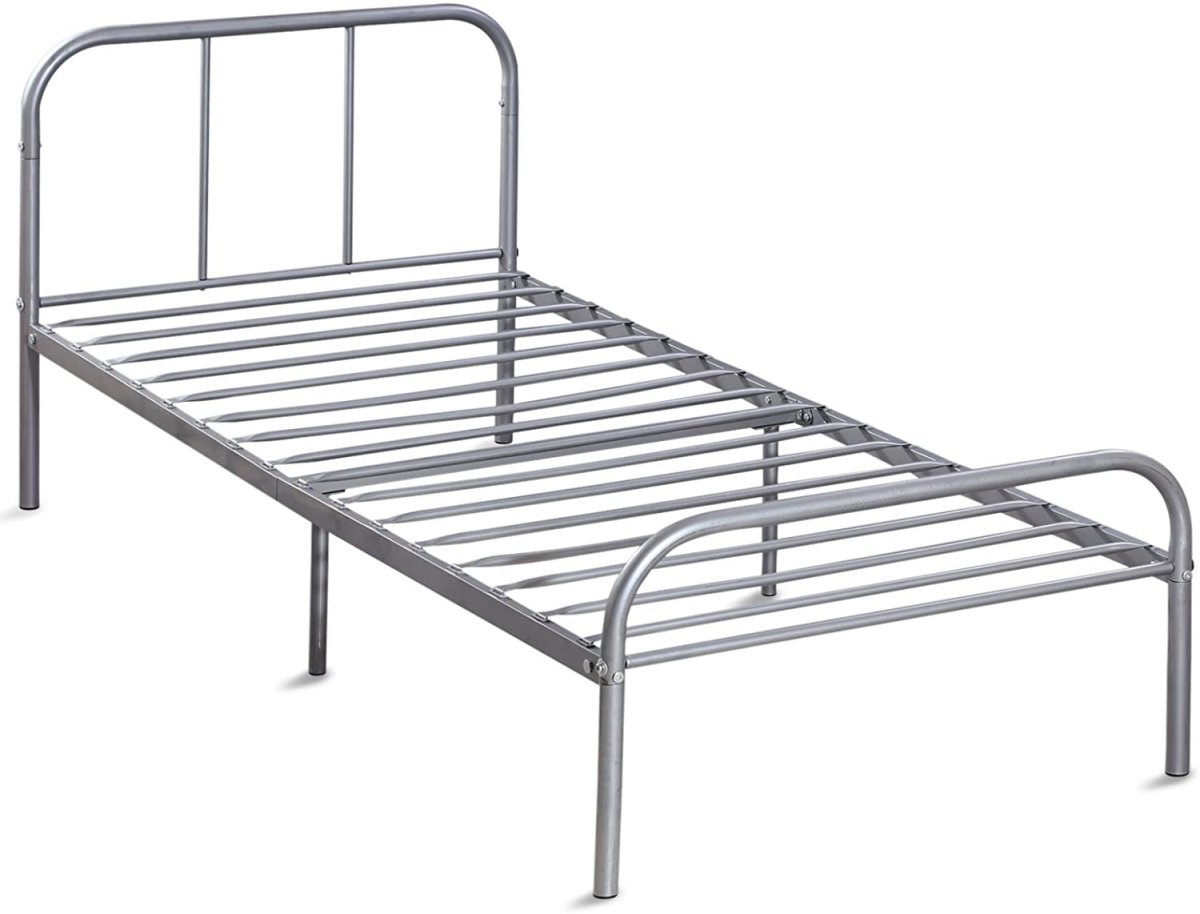 Каркас односпальной кровати из профильной трубы