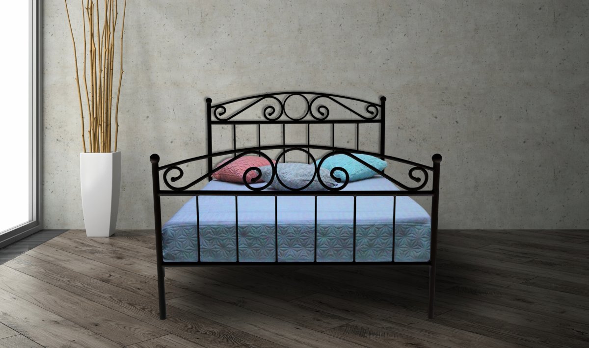 Кровать металлическая Victoria 160x200