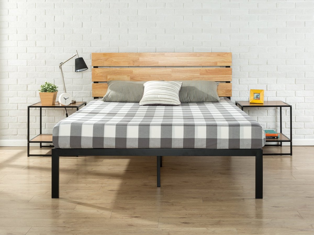 Кровать белая.Monarch Specialties Bed frames Full
