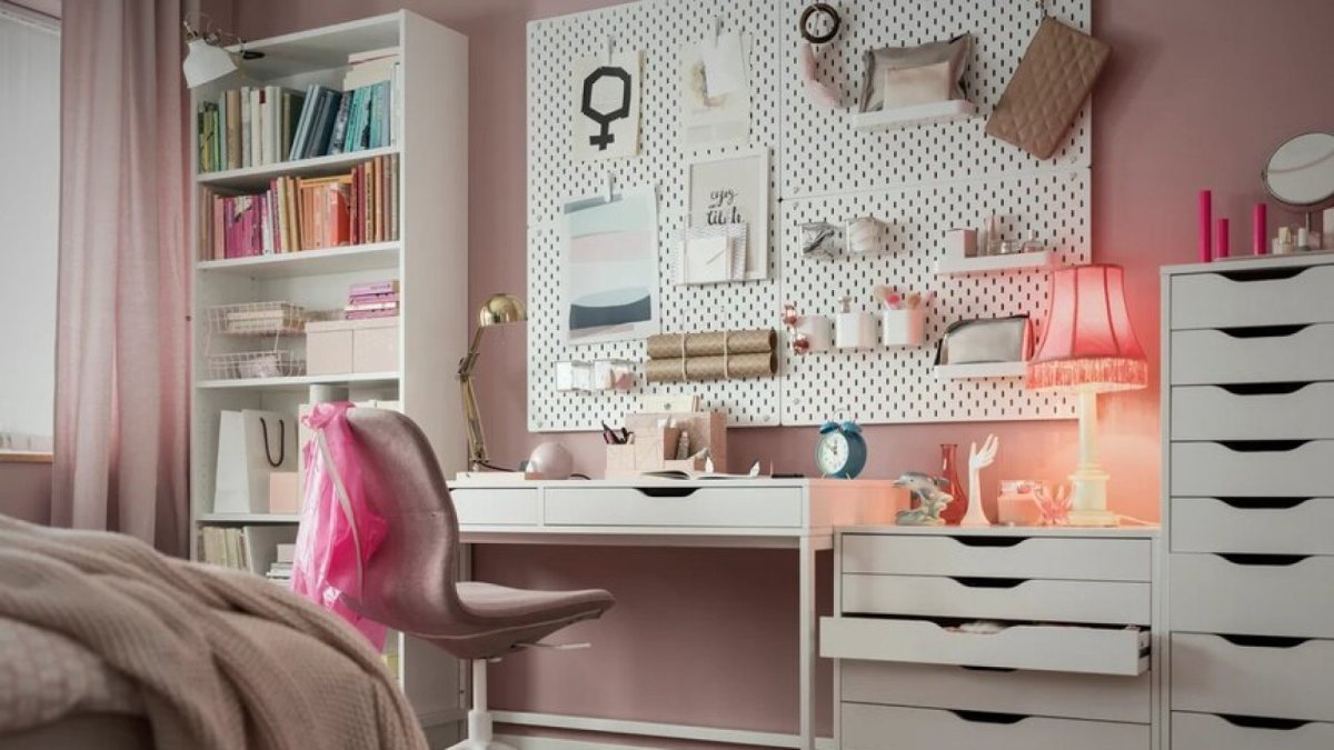 Комната для девочки подростка икеа